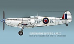 Supermarine Spitfire APR IX 
Squadron Leader Stephane Gelcul 
14 Sqn, Goose Bay 
RCAF AP-K 
...