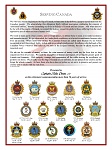 Service Commemoration 
Serving Canada 
 
Recognizing 36+ years of service in three branches of the Canadian military, Army, Navy and Air Force. 
...