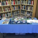 Comox Air Force Museum 
Battle of Britain Sunday (18 September 2016) 
Library Display Table: Wings of Glory and Battle of Britain books.