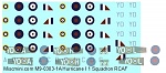 No. 1 Squadron RCAF 
Decals Comparison 
 
My Homemade and Kevin's [miscmini] 
 
His are better!