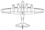 Boeing B1-7D 
Line Drawing expaned to 300dpi