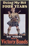 WWI War Bond and Contribution Posters