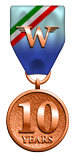 Wings of Glory 10-Year Anniversary Medal