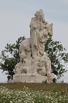 The statue honouring the Americans who died in the area of the Marne 1914-1918
